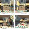 Multiperspective Modeling and Rendering Using General Linear Cameras