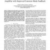 A 0.5V Bulk-Input Operational Transconductance Amplifier with Improved Common-Mode Feedback