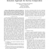 A Backwards Composition Context Based Service Selection Approach for Service Composition