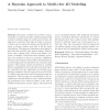 A Bayesian Approach to Multi-view 4D Modeling
