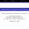 A Belief-Desire Framework for Goal Revision