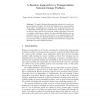 A Benders'Approach to a Transportation Network Design Problem