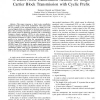 A Burst Noise Cancellation Scheme for Single Carrier Block Transmission with Cyclic Prefix