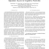 A Business Model Framework for Dynamic Spectrum Access in Cognitive Networks