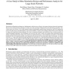 A Case Study in Meta-Simulation Design and Performance Analysis for Large-Scale Networks