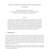 A Class of stochastic programs with decision dependent uncertainty