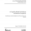 A Cognitive Model for Software Architecture Complexity