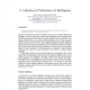 A Collection of Definitions of Intelligence