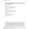 A Comparison of Different Decision Algorithms Used in Volumetric Storm Cells Classification