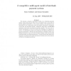 A competitive multi-agent model of interbank payment systems