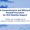 A Comprehensive and Efficient Handoff Procedure for IPv6 Mobility Support