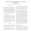 A computer-aided probing strategy for workpiece localization