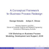 A Conceptual Framework for Business Process Redesign
