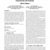A coordination mechanism for swarm navigation: experiments and analysis
