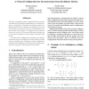 A Critical Configuration for Reconstruction from Rectilinear Motion