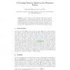 A Crossing Detector Based on the Structure Tensor