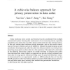 A cubic-wise balance approach for privacy preservation in data cubes