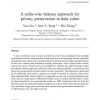 A cubic-wise balance approach for privacy preservation in data cubes