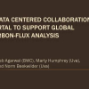 A data-centered collaboration portal to support global carbon-flux analysis