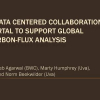A data-centered collaboration portal to support global carbon-flux analysis