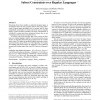 A decision procedure for subset constraints over regular languages