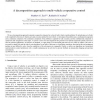 A decomposition approach to multi-vehicle cooperative control