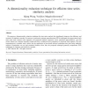 A dimensionality reduction technique for efficient time series similarity analysis