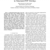 A Diophantine model of routes in structured P2P overlays