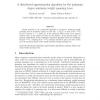 A distributed approximation algorithm for the minimum degree minimum weight spanning trees