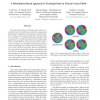 A distribution-based approach to tracking points in velocity vector fields