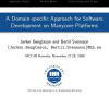 A domain-specific approach for software development on Manycore platforms