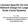 A Domain-Specific On-Chip Network Design for Large Scale Cache Systems