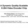 A dynamic quality-scalable H.264 video encoder chip