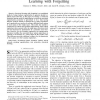 A dynamical system perspective of structural learning with forgetting