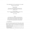A fast algorithm for the computation of an upper bound on the &micro;-norm