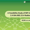 A feasibility study of RIP using 2.4 GHz 802.15.4 radios