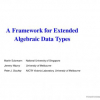 A Framework for Extended Algebraic Data Types