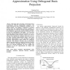 A Framework for Linear Transform Approximation Using Orthogonal Basis Projection