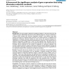 A framework for significance analysis of gene expression data using dimension reduction methods