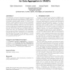 A fundamental scalability criterion for data aggregation in VANETs