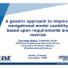 A Generic Approach to Improve Navigational Model Usability Based Upon Requirements and Metrics