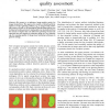 A ghosting artifact detector for interpolated image quality assessment