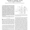 A Harmonic Decomposition Reconstruction Algorithm for Spatially-Varying Focal Length Collimators