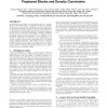 A high-quality mixed-size analytical placer considering preplaced blocks and density constraints
