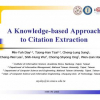A knowledge-based approach to citation extraction