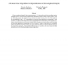 A Linear-time Algorithm for Sparsification of Unweighted Graphs