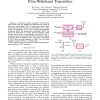 A low-power silicon-on-sapphire tunable ultra-wideband transmitter