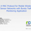 A MAC Protocol for Mobile Wireless Sensor Networks with Bursty Traffic