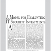 A model for evaluating IT security investments