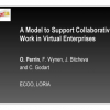 A Model to Support Collaborative Work in Virtual Enterprises